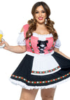 Kostüm - Biergarten Dirndl - Queen Size | Leg Avenue