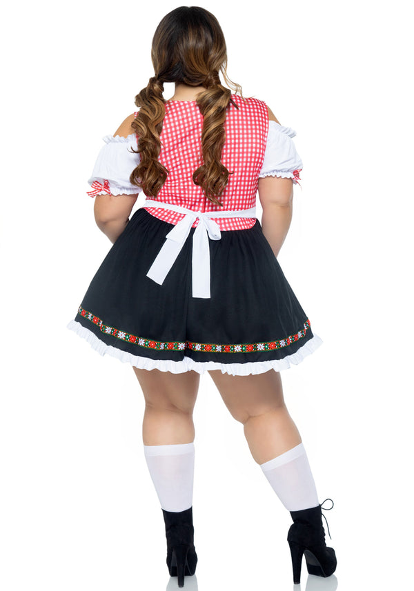 Kostüm - Biergarten Dirndl - Queen Size | Leg Avenue