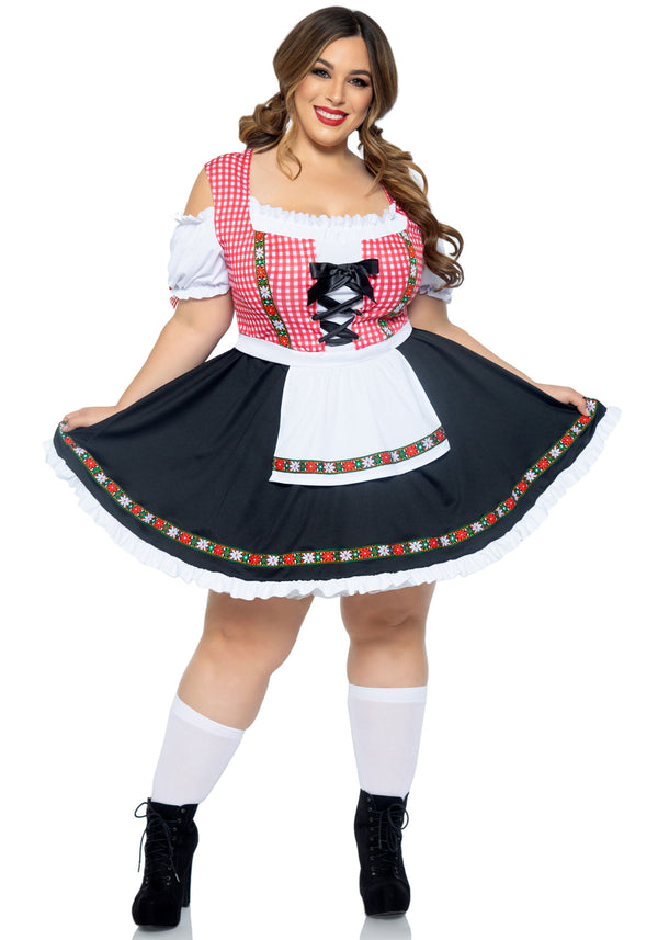 Kostüm - Biergarten Dirndl - Queen Size | Leg Avenue