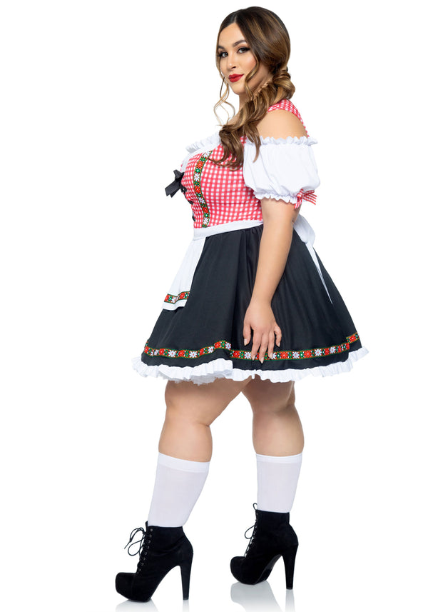 Kostüm - Biergarten Dirndl - Queen Size | Leg Avenue