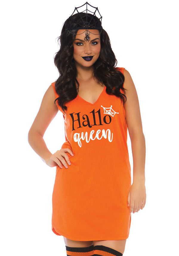 Kostüm - Lustiges Jerseykleid "HalloQueen" | Leg Avenue