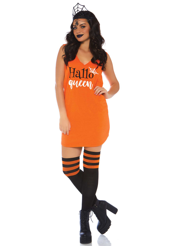 Kostüm - Lustiges Jerseykleid "HalloQueen" | Leg Avenue