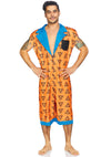 Kostüm - Jumpsuit orange mit Dreiecksmuster | Leg Avenue