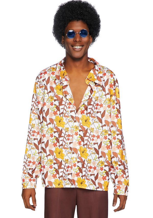 Kostüm - Männer 70er Jahre Shirt | Leg Avenue