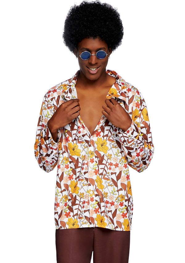 Kostüm - Männer 70er Jahre Shirt | Leg Avenue