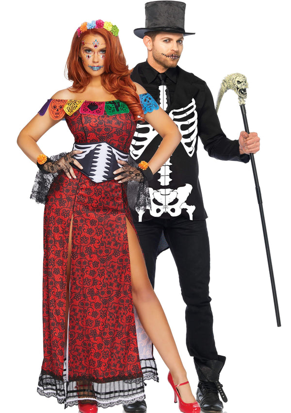 Kostüm - Dia de los Muertos Kleid von Leg Avenue – Ansicht 5