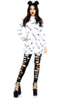 Jersey-Strick Kleid | Leg Avenue