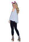 Kostüm - Mäuse Poncho mit Ohren-Haarreif | Leg Avenue