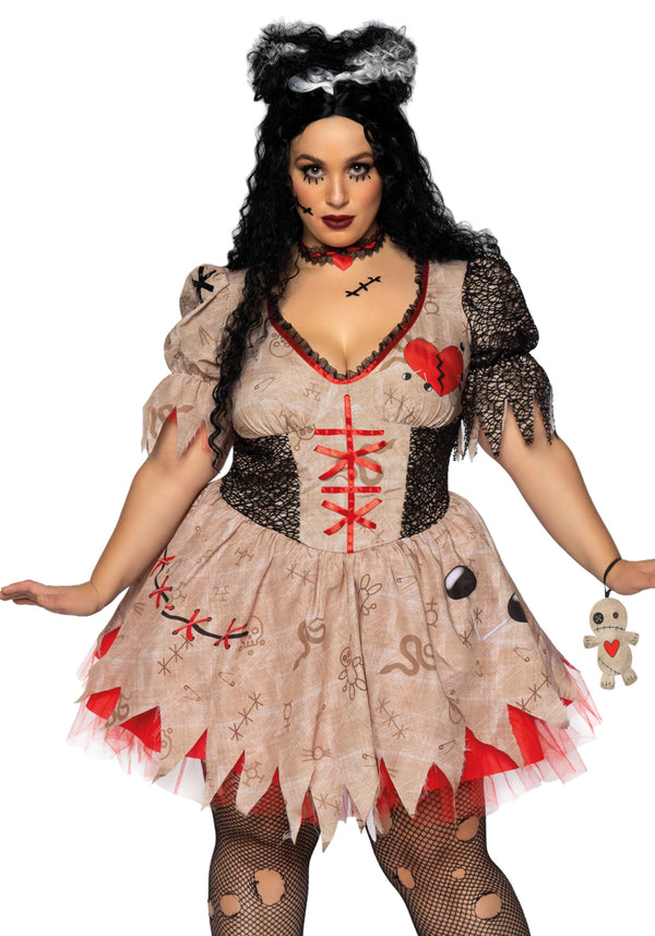 Kostüm - Voodoo-Puppe - Queen Size | Leg Avenue