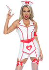 Kostüm - Hautenges Sexy Krankenschwester Kostüm | Leg Avenue
