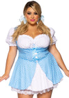 Kostüm - Gingham Dirndl - Queen Size | Leg Avenue