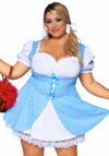 Kostüm - Gingham Dirndl - Queen Size | Leg Avenue