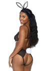 Dessous Set mit Hasenohren-Haarreif und Puschelschwanz | Leg Avenue