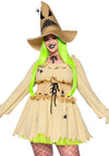 Kostüm - Oogie Boogie Kleid & Hut - Queen Size | Leg Avenue
