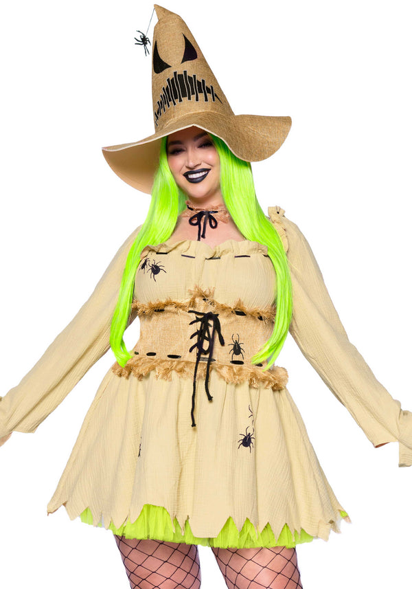 Kostüm - Oogie Boogie Kleid & Hut - Queen Size | Leg Avenue