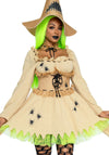Kostüm - Oogie Boogie Kleid & Hut | Leg Avenue