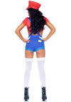 Kostüm - Gamer Babe blau rot | Leg Avenue