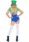 Kostüm - Luigi Style grün blau | Leg Avenue