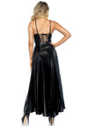 Kostüm - Sexy Ballkleid Lack schwarz | Leg Avenue