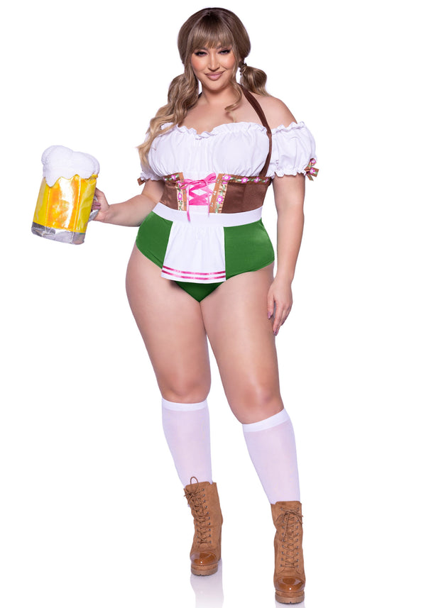 Kostüm - Bodysuit Dirndl Stil - Queen Size | Leg Avenue