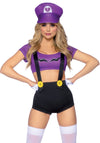 Kostüm - Waluigi Gamer Girl | Leg Avenue