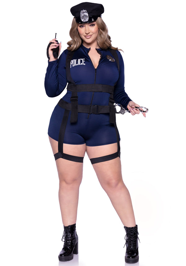 Kostüm - Sexy Polizistin - Queen Size | Leg Avenue
