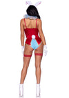 Kostüm - Weißes Kaninchen Bodysuit | Leg Avenue