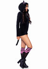 Kostüm - Schwarze Samt Katze | Leg Avenue