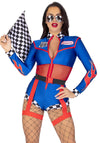 Kostüm - Cherry Bomb Racer Set 2-teilig | Leg Avenue