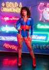 Kostüm - Cherry Bomb Racer Set 2-teilig | Leg Avenue