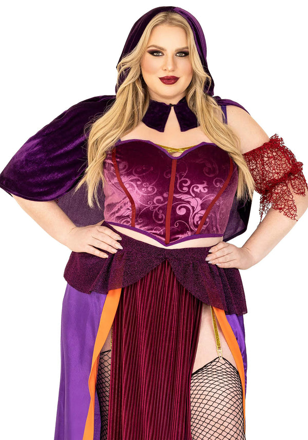 Kostüm - Dunkle Zauberin -Queen Size | Leg Avenue