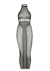 Rückenfreies Fischnetz-Kleid | Leg Avenue