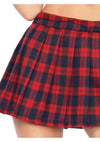 Kostüm - Sexy Schulmädchen-Uniform von Leg Avenue – Ansicht 4