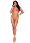 Bodysuit mit Druckknopf im Schritt und passendem Tanga | Leg Avenue