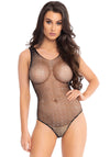 Strassbesetzter Netz-Bodysuit | Leg Avenue