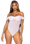 Schulterfreuer Teddy mit Spitze | Leg Avenue