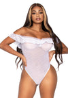 Schulterfreuer Teddy mit Spitze | Leg Avenue