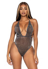 Teddy mit Wickelträgern und Glitzer | Leg Avenue