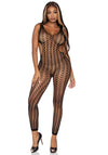 sexy Gitternetz-Bodystocking schwarz | Leg Avenue