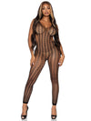 sexy Gitternetz-Bodystocking schwarz | Leg Avenue