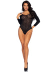 Mosaik-Body mit Schnappverschluss im Schritt | Leg Avenue