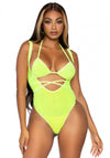 Bikinioberteil und Body - Neon Gelb | Leg Avenue