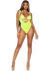 Bikinioberteil und Body - Neon Gelb | Leg Avenue