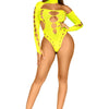 Gewagter asymmetrischer Body mit aufregenden Ausschnitten | Leg Avenue