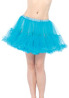 Türkiser flauschiger Petticoat mit mehrlagigem Tüll Design von Leg Avenue