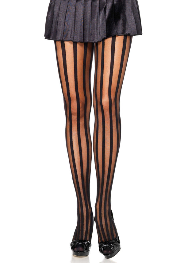 Strumpfhose vertikal gestreift | Leg Avenue