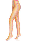 Netzstrumpfhose in Regenbogenfarben | Leg Avenue