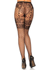 Netzstrumpfhose French Cut mit Spitze | Leg Avenue
