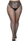 Fischnetz Strumpfhose schwarz | Leg Avenue