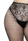 Fischnetz Strumpfhose schwarz | Leg Avenue